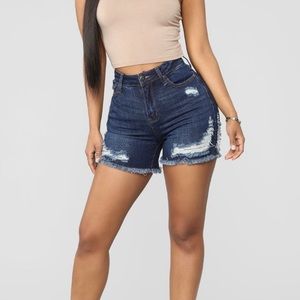 Fashion Nova High Rise Shorts
